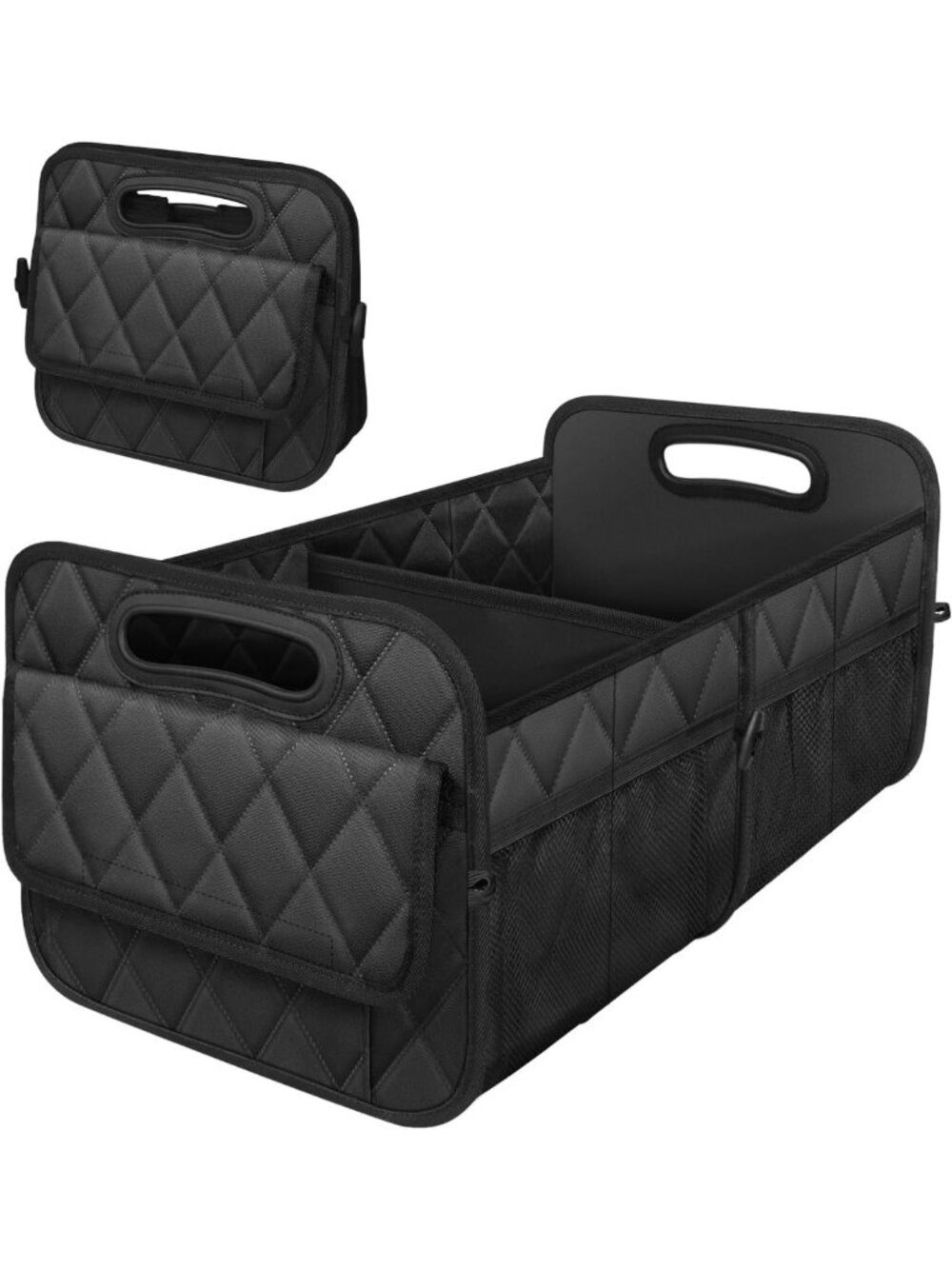Foldable Car Trunk Organizer for SUV - Versatile Storage Solution & Space Saver